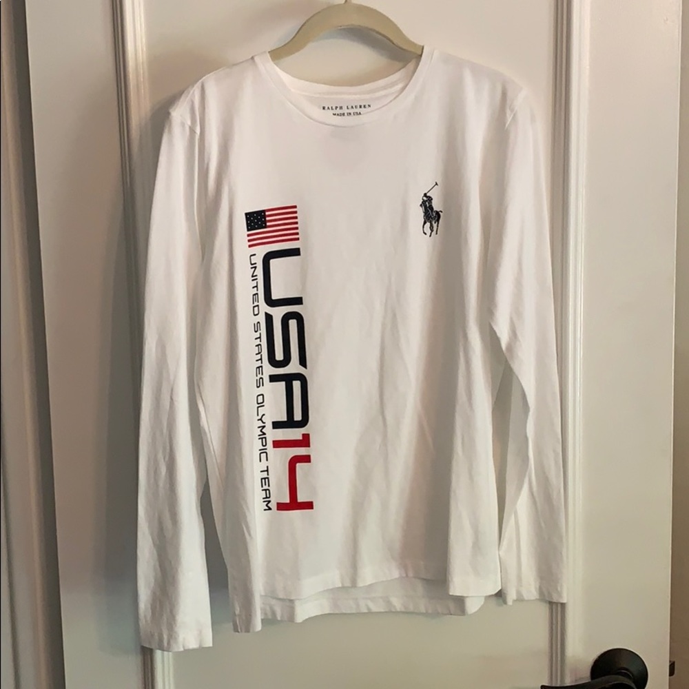USA OLYMPIC TEAM LONG SLEEVE TEE SHIRT